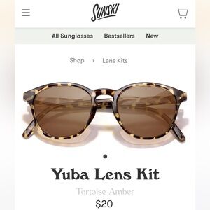 Sunski Replacement Lens - Yuba Amber